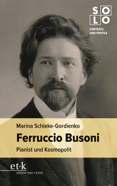 Cover of book: Ferruccio Busoni
