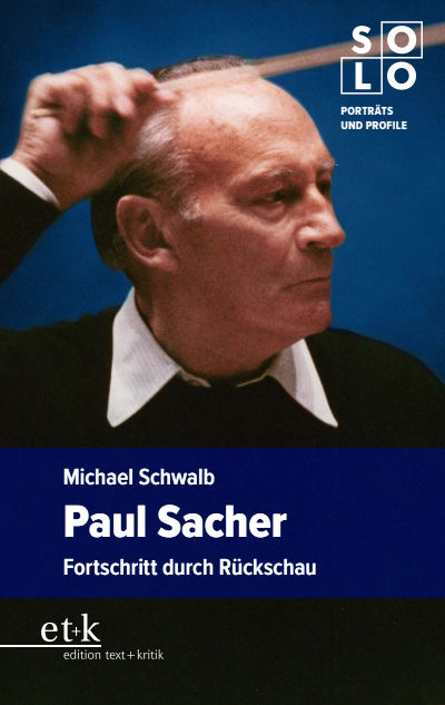Cover of book: Paul Sacher