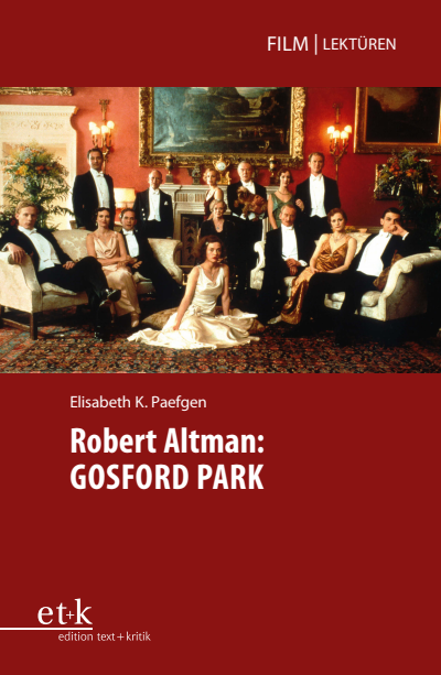 Cover des Buchs: Robert Altman: GOSFORD PARK