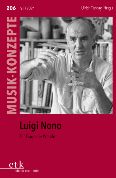 Cover des Buchs: Luigi Nono