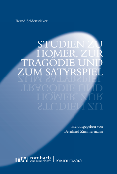 Cover of book: Studien zu Homer, zur Tragödie und zum Satyrspiel