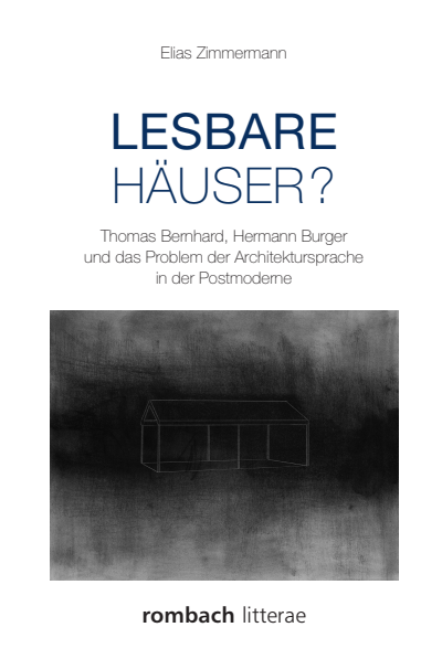 Cover des Buchs: Lesbare Häuser?