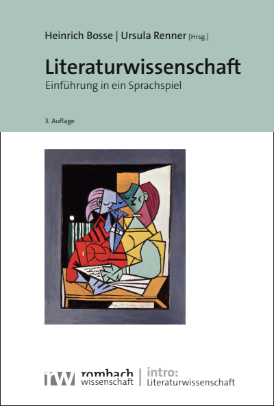 Cover of book: Literaturwissenschaft