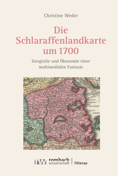 Cover des Buchs: Die Schlaraffenlandkarte um 1700