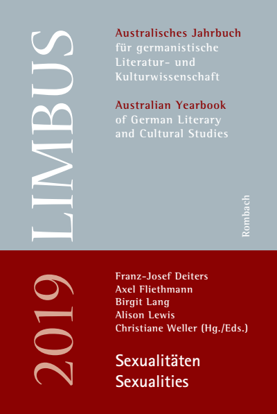 Cover of book: Sexualitäten - Sexualities