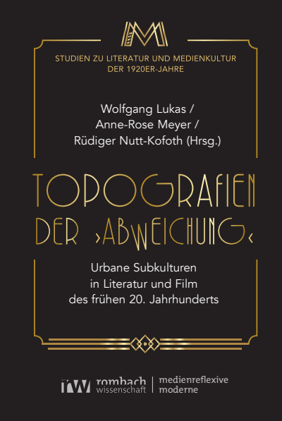 Cover des Buchs: Topografien der ›Abweichung‹