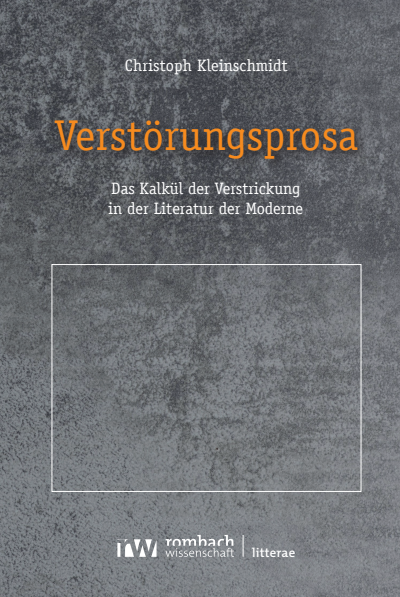 Cover des Buchs: Verstörungsprosa