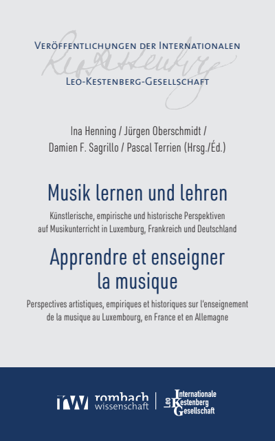 Cover des Buchs: Musik lernen und lehren | Apprendre et enseigner la musique