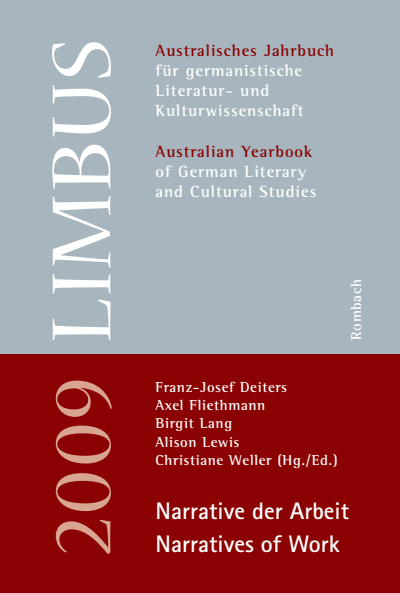 Cover of book: Limbus – Australisches Jahrbuch für germanistische Literatur- und Kulturwissenschaft Band 2/2009
