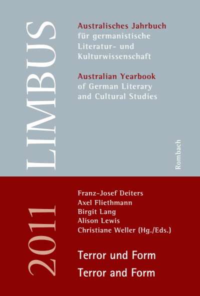 Cover of book: Limbus – Australisches Jahrbuch für germanistische Literatur- und Kulturwissenschaft