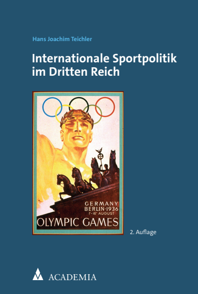 Cover of book: Internationale Sportpolitik im Dritten Reich
