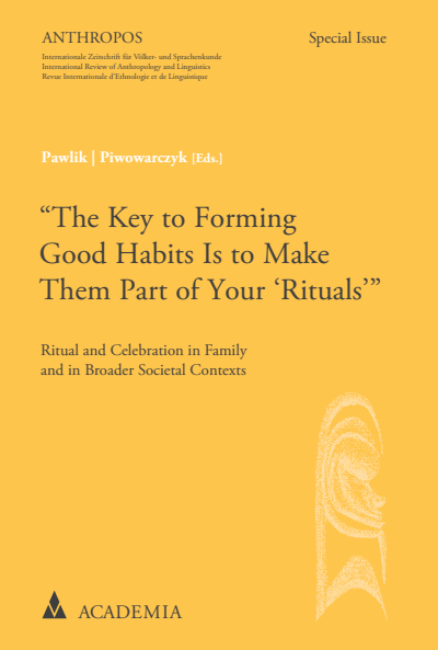 Cover of book: "The Key to Forming Good Habits Is to Make Them Part of Your 'Rituals"'