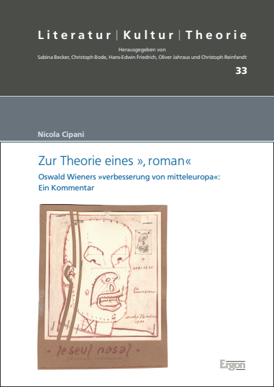 Cover of book: Zur Theorie eines », roman«
