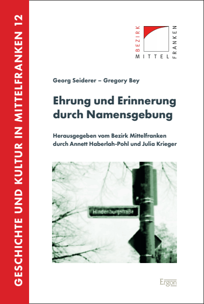 Cover des Buchs: Ehrung und Erinnerung durch Namensgebung