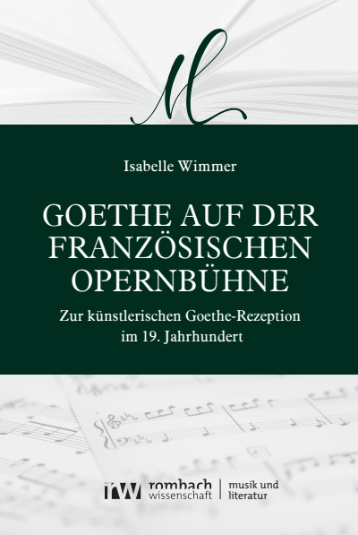 Cover of book: Goethe auf der französischen Opernbühne