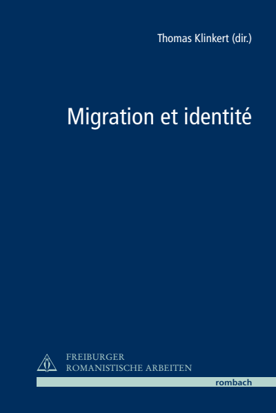 Cover des Buchs: Migration et identité