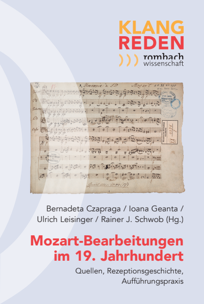 Cover of book: Mozart-Bearbeitungen im 19. Jahrhundert