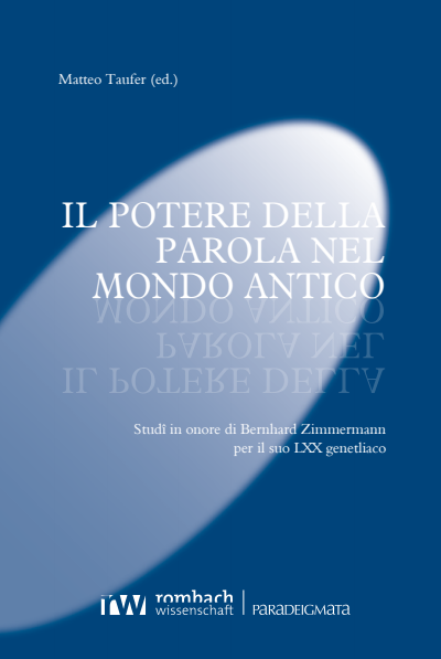 Cover of book: Il potere della parola nel mondo antico