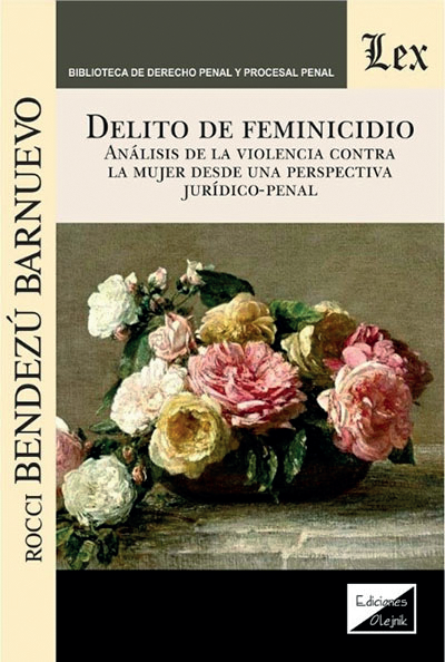 Cover des Buchs: Delito de feminicidio