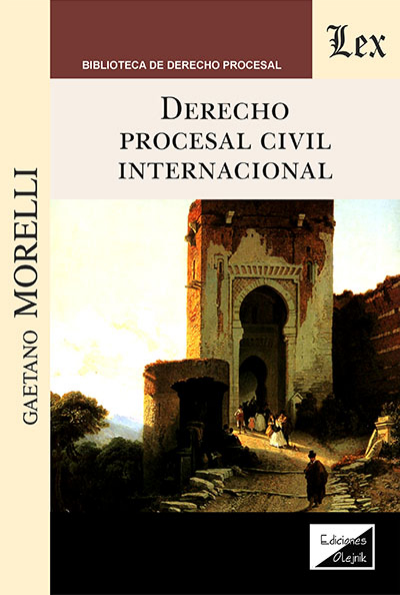 Cover des Buchs: Derecho procesal civil internacional