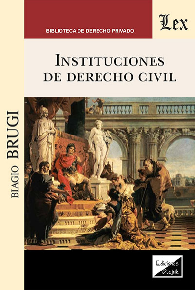 Cover des Buchs: Instituciones de derecho civil
