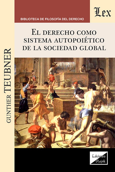 Cover of book: Derecho como sistema autopoietico de la
