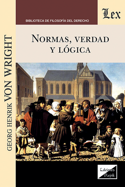 Cover of book: Normas, verdad y lógica