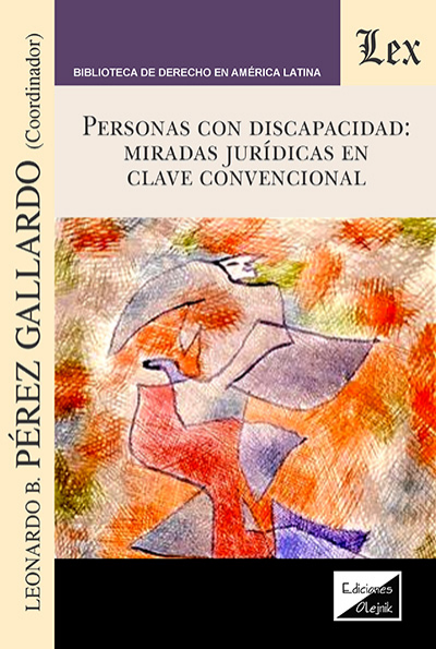 Cover of book: Personas con discapacidad: miradas juridicas en clave