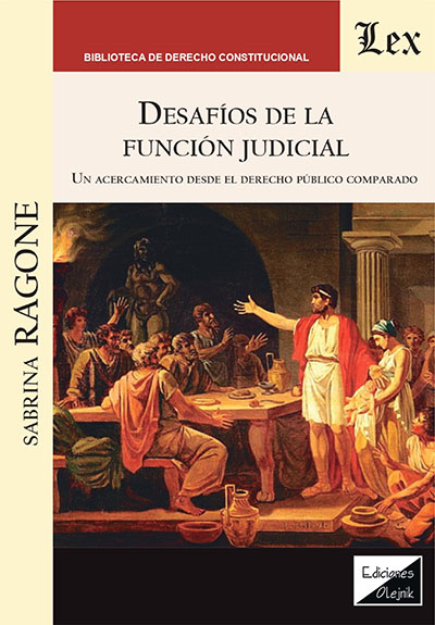 Cover of book: Desafios de la funcion judicial. Un acercamiento