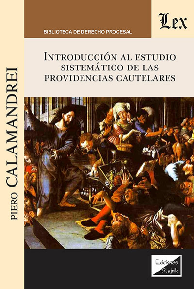 Cover of book: Introducción al estudio sistemático de las providencias cautelares