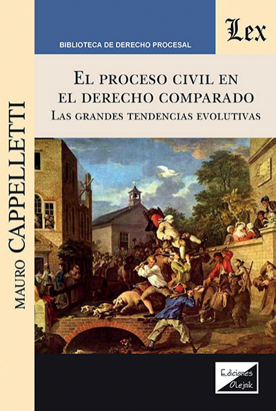Cover of book: Proceso civil en el derecho comparado. Las grandes tendencias evolutivas