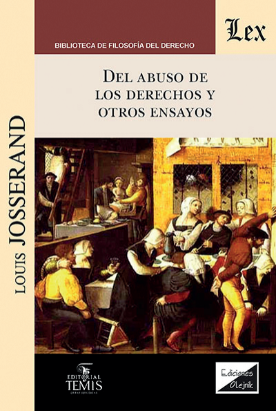 Cover des Buchs: Del abuso de los derechos y otros ensayos