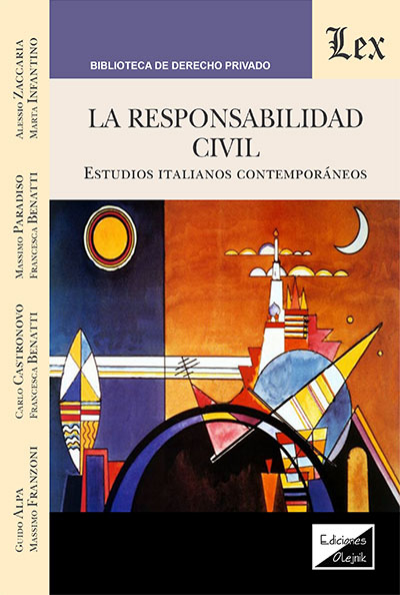 Cover des Buchs: Responsabilidad civil. Estudios italianos contemporáneos