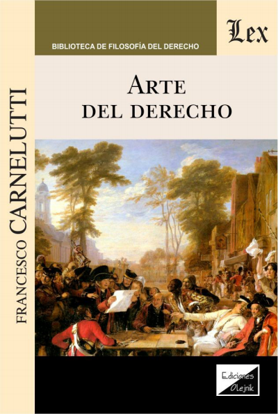 Cover of book: Arte del derecho