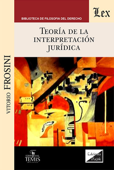 Cover of book: Teoría de la interpretación jurídica