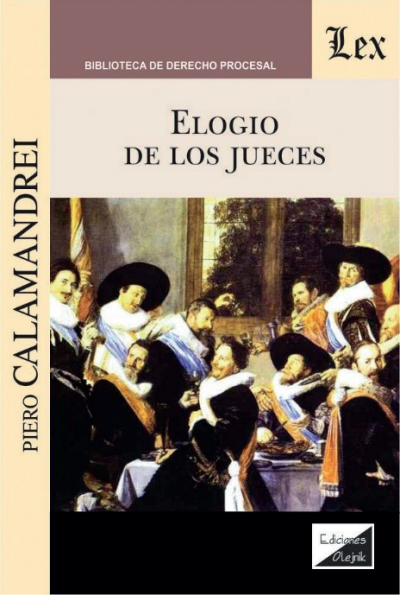 Cover des Buchs: Elogio de los jueces