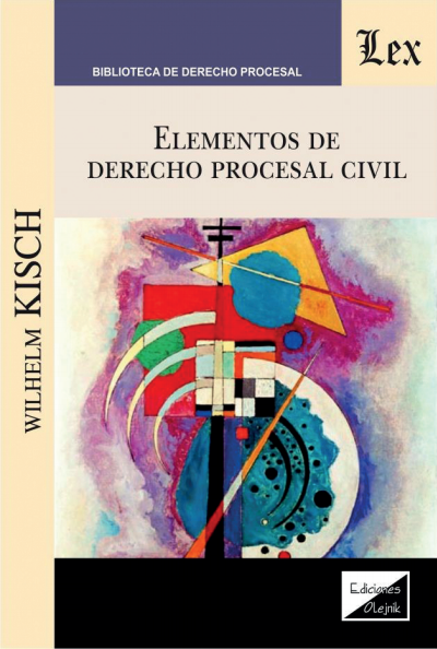 Cover des Buchs: Elementos de derecho procesal civil