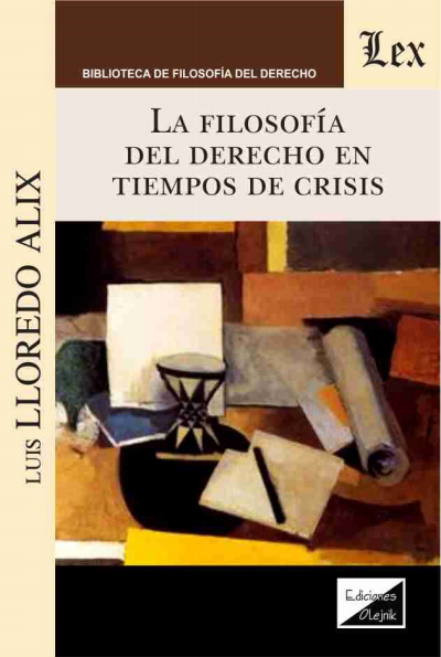 Cover des Buchs: Filosofia del derecho en tiempos de crisis