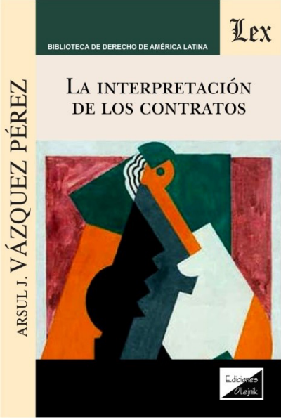 Cover des Buchs: Interpretacion de los contratos