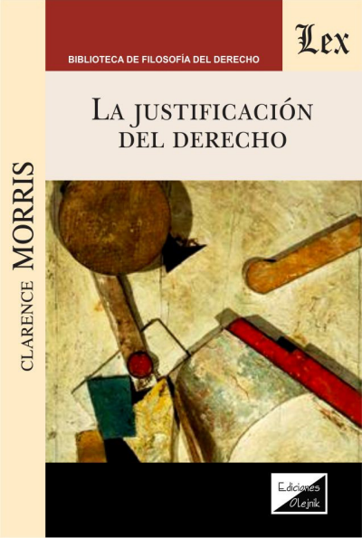Cover of book: Justiticación del derecho