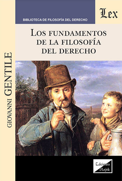Cover of book: Fundamentos de la filosofia del derecho