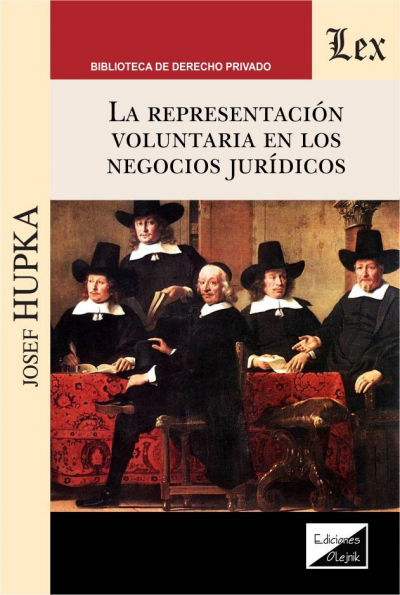 Cover des Buchs: Representación voluntaria en los negocios jurídicos