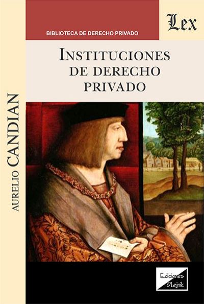 Cover des Buchs: Instituciones de derecho privado