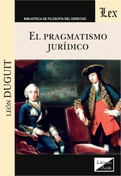 Cover of book: Pragmatismo juridico