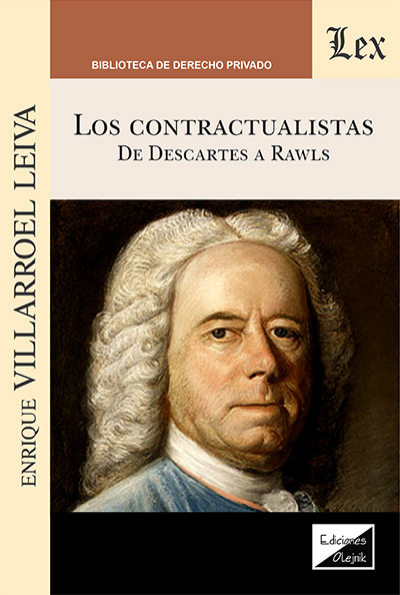 Cover of book: Contractualistas. De Descartes a Rawls