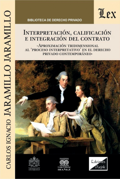 Cover des Buchs: Interpretación, calificación e integración del contrato