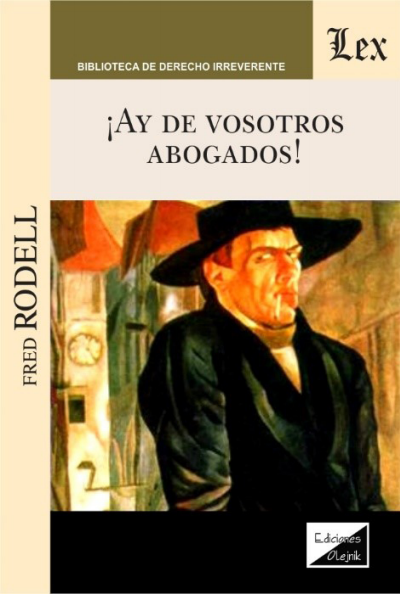 Cover of book: Ay de vosotros abogados
