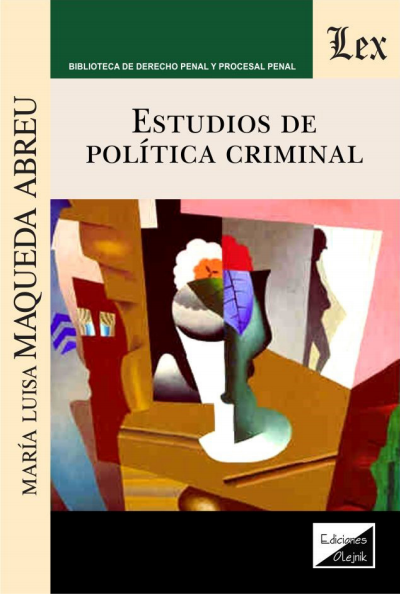 Cover of book: Estudios de política criminal