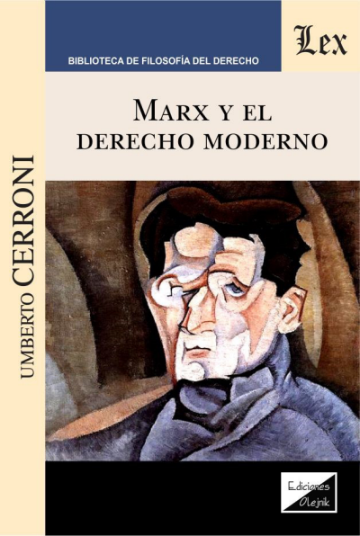 Cover des Buchs: Marx y el derecho moderno