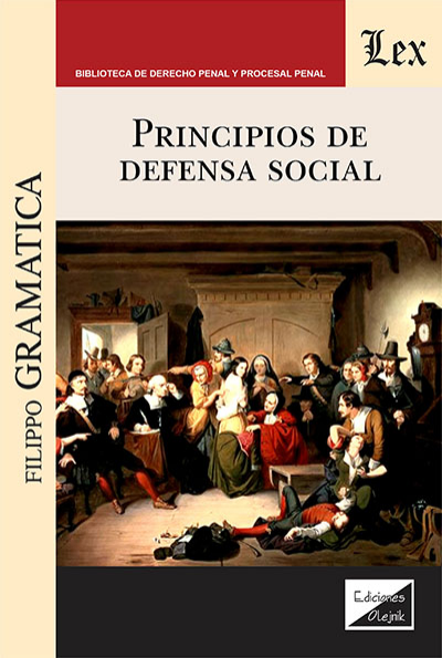 Cover des Buchs: Principios de defensa social